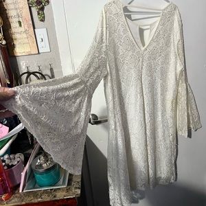 Beautiful white lace dress